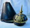 Württemberg Train "Officers Aspirant" Pickelhaube / Case. MINT Visuel 4